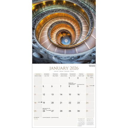 Avonside Rome Kalender 2026