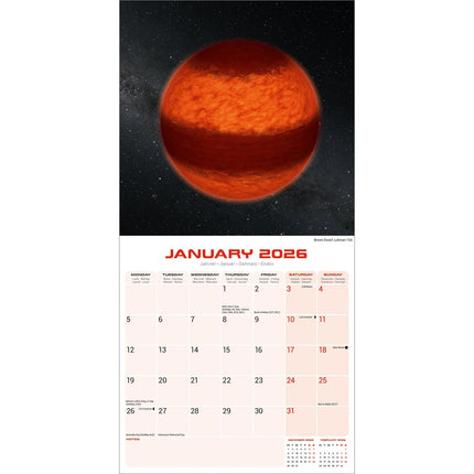Avonside Ruimte Kalender 2026