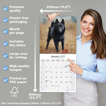 Avonside Schipperke Kalender 2027