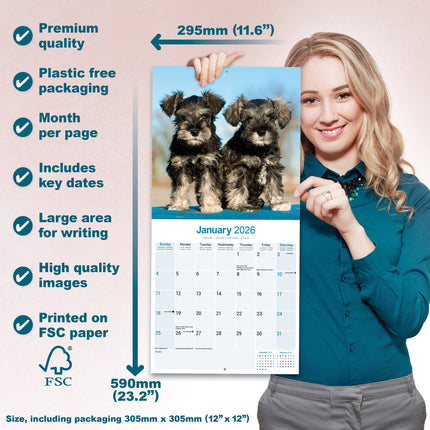 Avonside Schnauzer Kalender 2027