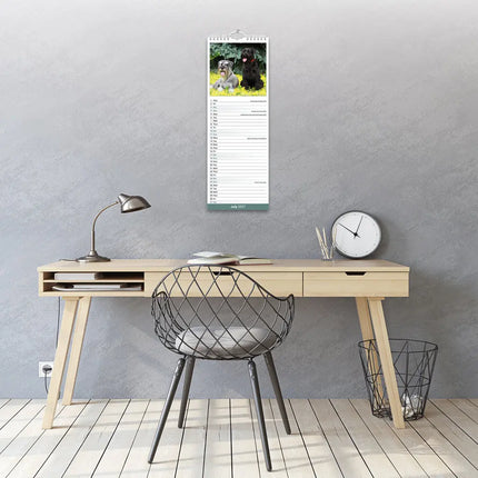 Avonside Schnauzer Kalender 2027 Slimline