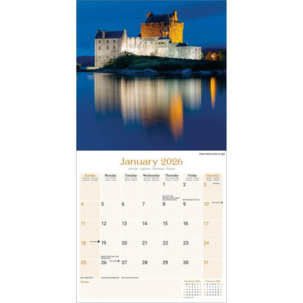 Avonside Schotland Kalender 2027