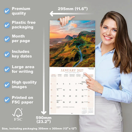 Avonside Schotland Kalender 2027