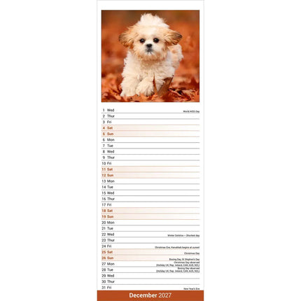 Avonside Shih Tzu Kalender 2027 Slimline