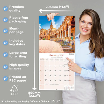 Avonside Spanje Kalender 2027