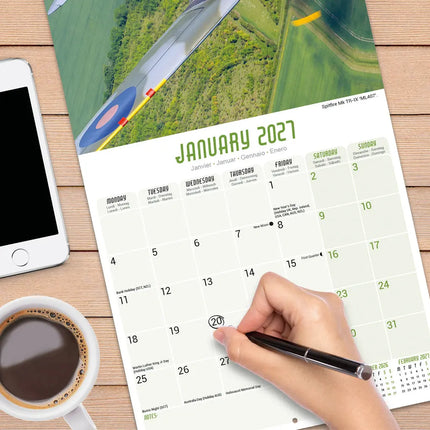 Avonside Spitfires Kalender 2027