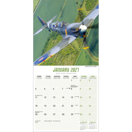 Avonside Spitfires Kalender 2027