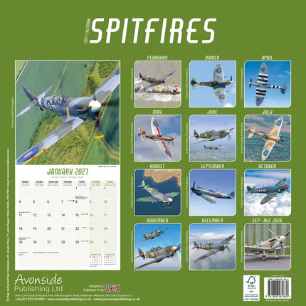 Avonside Spitfires Kalender 2027