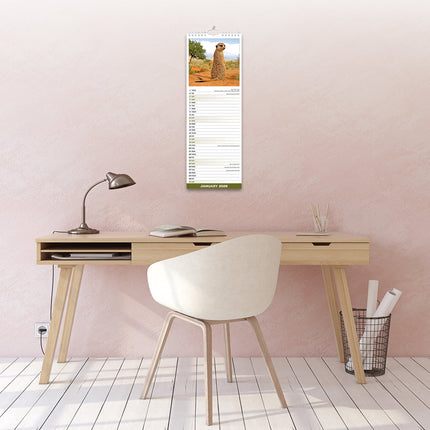 Avonside Stokstaartjes Kalender 2026 Slimline