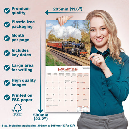 Avonside Stoomtreinen Kalender 2026