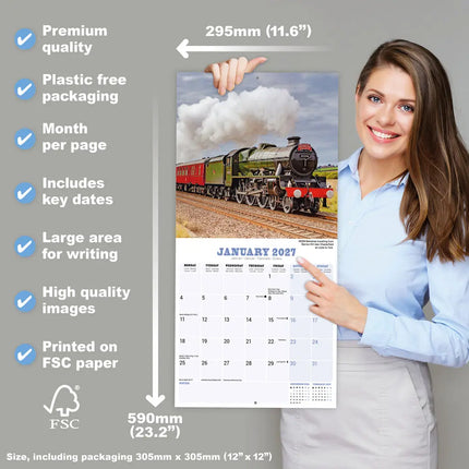 Avonside Stoomtreinen Kalender 2027