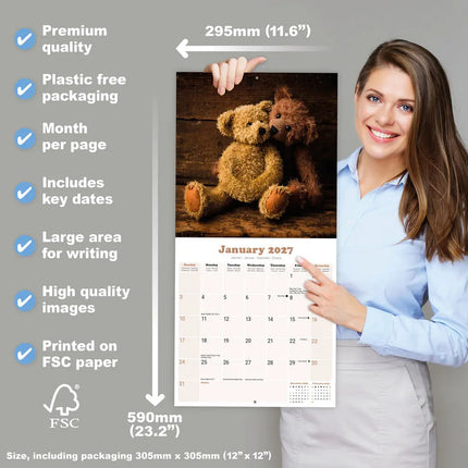 Avonside Teddyberen Kalender 2027