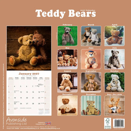 Avonside Teddyberen Kalender 2027