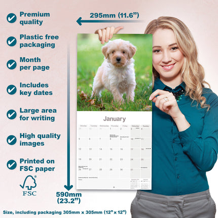 Avonside Tibetaanse Terrier Kalender 2026