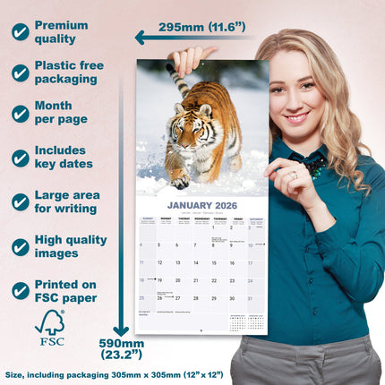 Avonside Tijger Kalender 2026