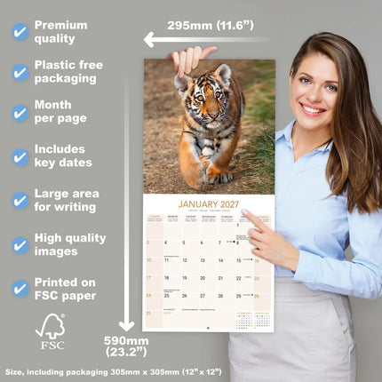 Avonside Tijger Kalender 2027