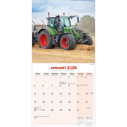 Avonside Tractoren Kalender 2026
