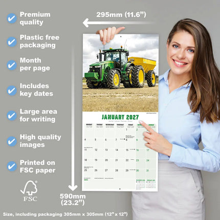 Avonside Tractoren Kalender 2027