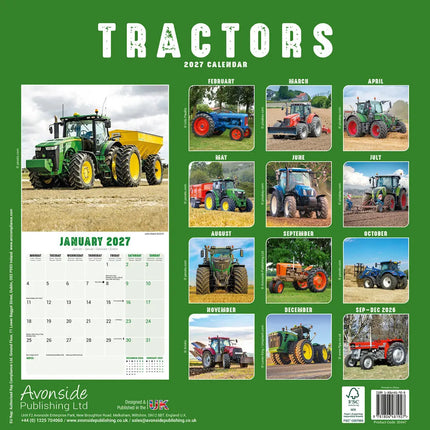 Avonside Tractoren Kalender 2027