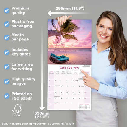 Avonside Tropical Islands Kalender 2027