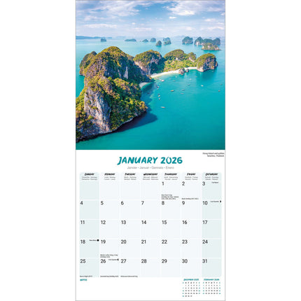 Avonside Tropische Eilanden Kalender 2026