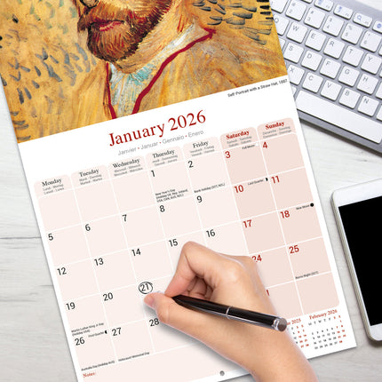 Avonside van Gogh Kalender 2026