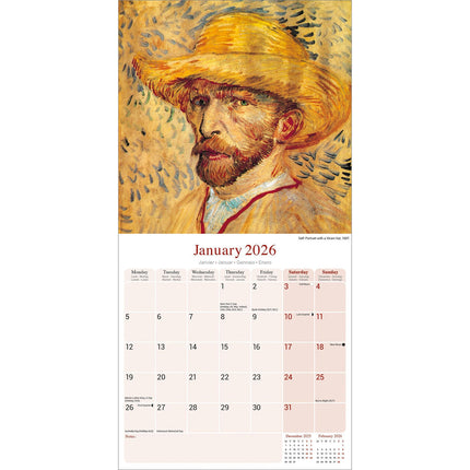Avonside van Gogh Kalender 2026