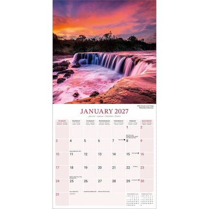 Avonside Watervallen Kalender 2027