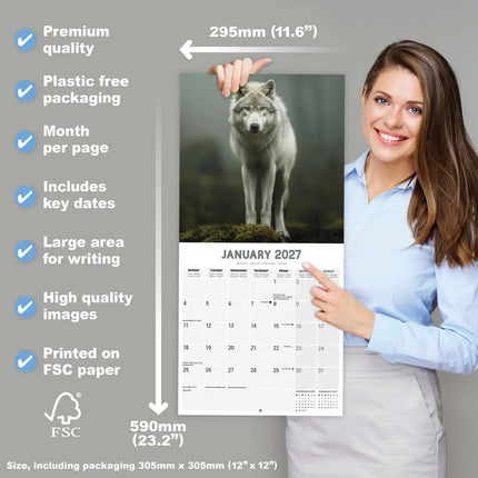 Avonside Wolven Kalender 2027