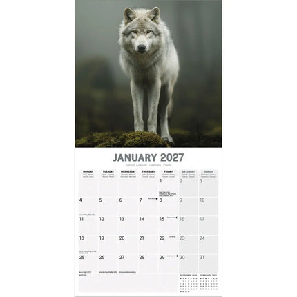 Avonside Wolven Kalender 2027