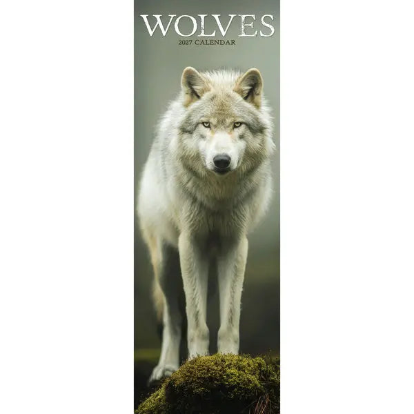 Avonside Wolven Kalender 2027 Slimline