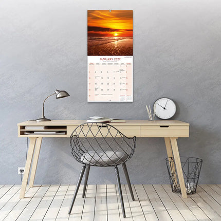 Avonside Zonsondergangen Kalender 2027