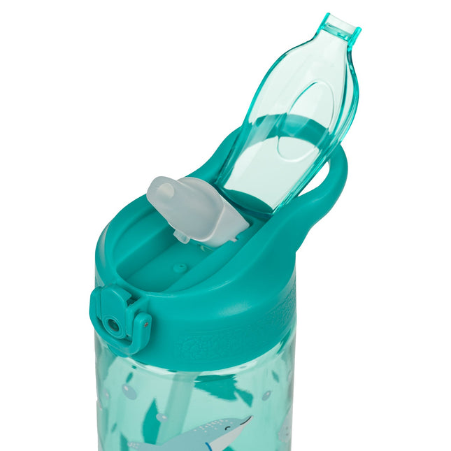 Baagl Baagl Dolfijn Drinkfles 500ml met Rietje