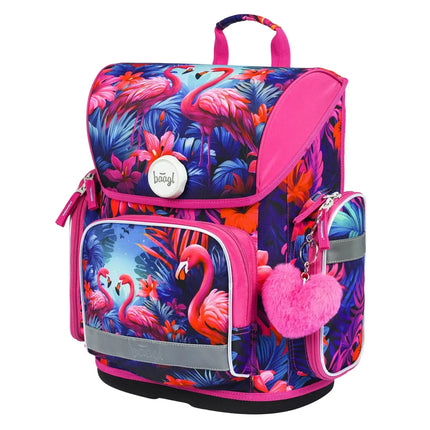 Baagl Baagl Ergo Rugzak Flamingos 19L