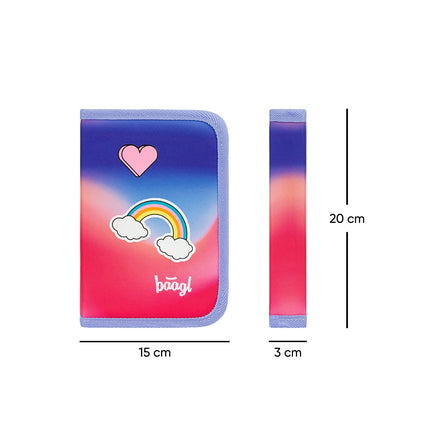 Baagl Baagl Etui - Pennenzak Regenboog 1-rits