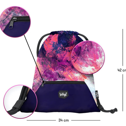 Baagl Baagl Gymtas Abstract met Rits