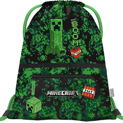 Baagl Baagl Gymtas Minecraft Boom met Rits