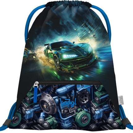 Baagl Baagl Gymtas Race Auto met Rits
