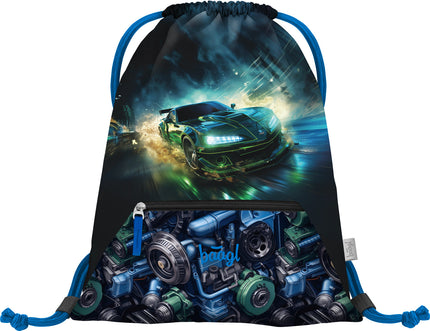 Baagl Baagl Gymtas Race Auto met Rits