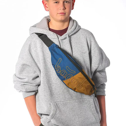 Baagl Baagl Heuptas Snap Duo Blauw/Bruin