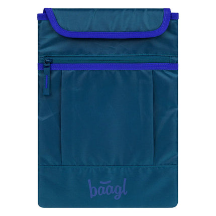 Baagl Baagl Laptoptas Logo Blue