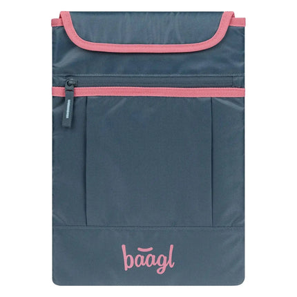 Baagl Baagl Laptoptas Logo Pink