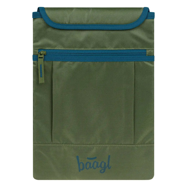 Baagl Baagl Laptoptas Olijfgroen