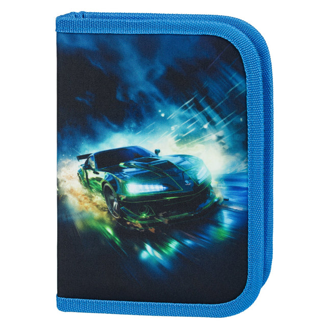 Baagl Baagl Luxe Etui - Pennenzak Race Auto 2-ritsen
