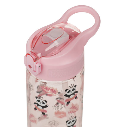 Baagl Baagl Panda Drinkfles 500ml met Rietje