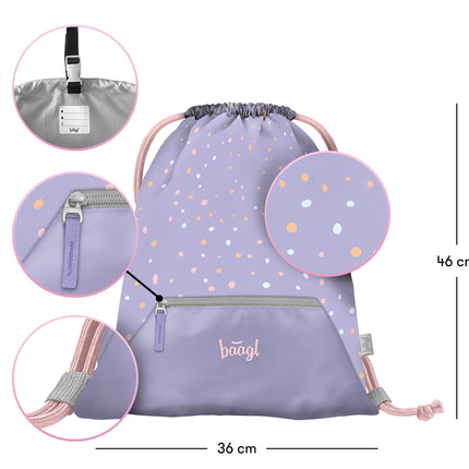 Baagl Baagl Pets Gymtas met Rits