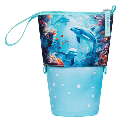 Baagl Baagl Pop-up Etui Dolfijn