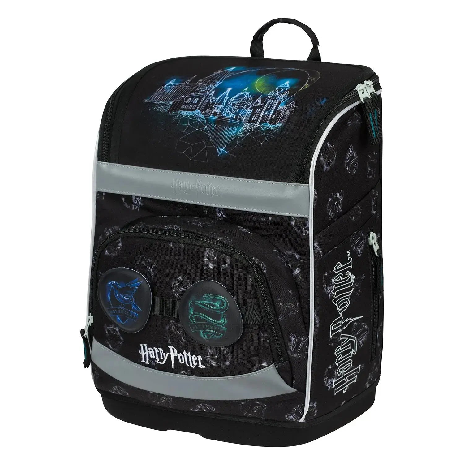 Harry Potter Rucksack Kinder Teenager und Erwachsene Stylischer Backpack Hogwarts Tasche Schule für Schule Uni Freizeit Geschenk Idee