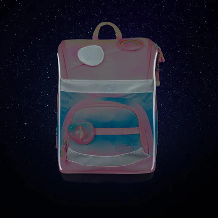 Baagl Baagl Rugzak Zippy Plus Regenboog Unicorn 21L