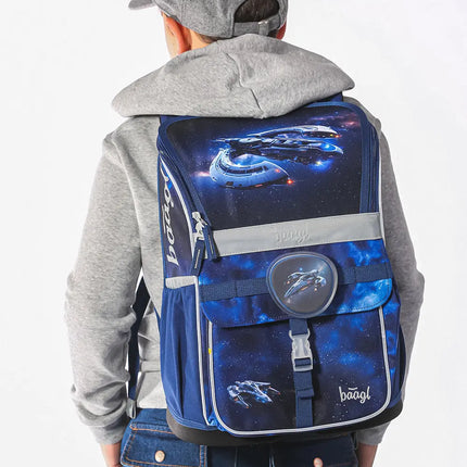 Baagl Baagl Rugzak Zippy Spacecraft 18L